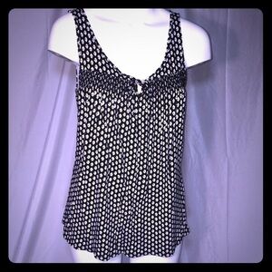 Black and White tank top